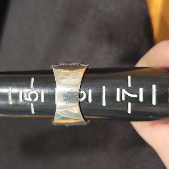 Marcasite & Sterling Silver Ring Sz 6 - Picture 3 of 4